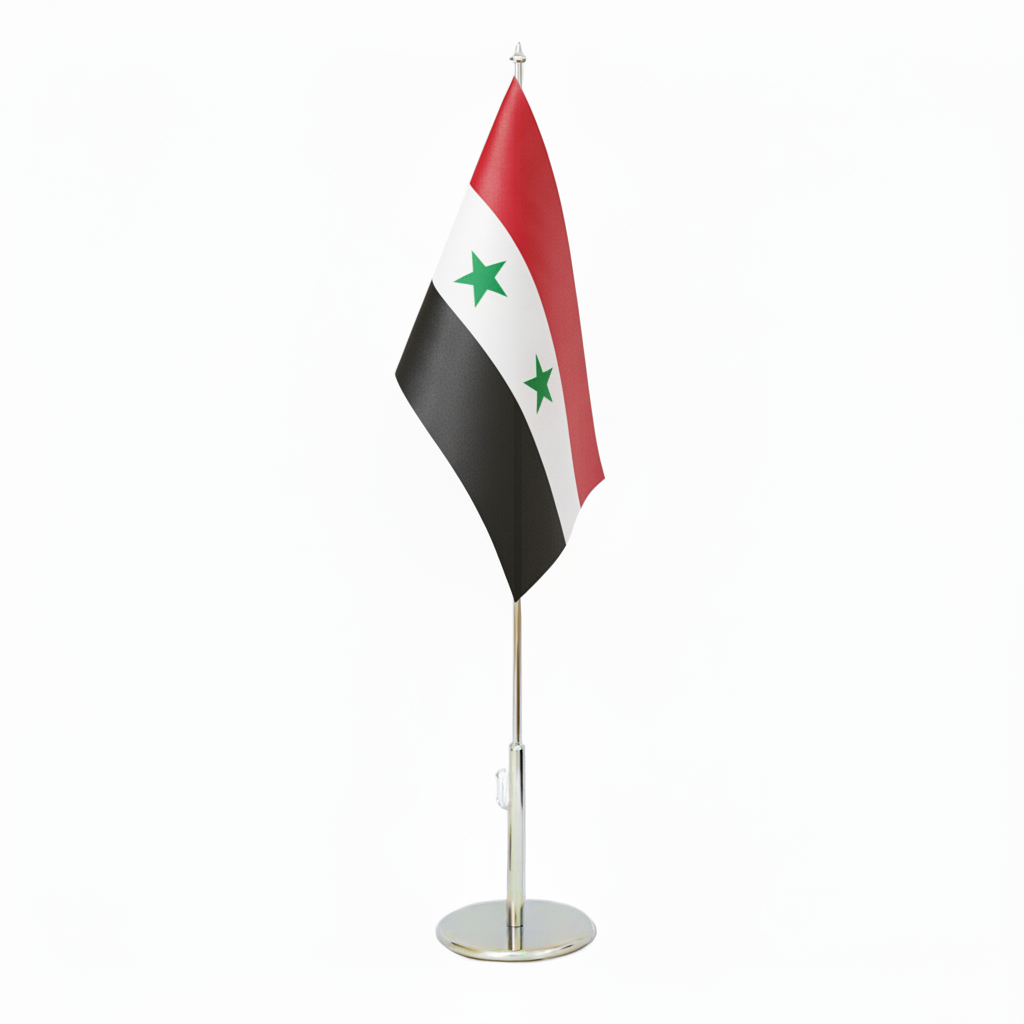 Bordsflagga - Syrien