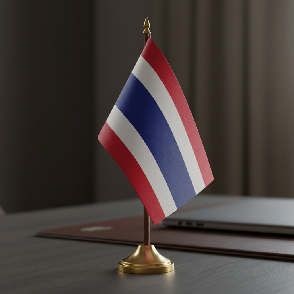 Bordsflagga - Thailand