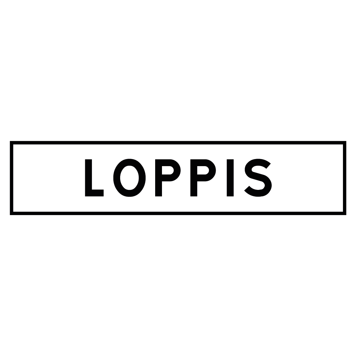 Hänvisningsskylt "Loppis" - Ingen Pil