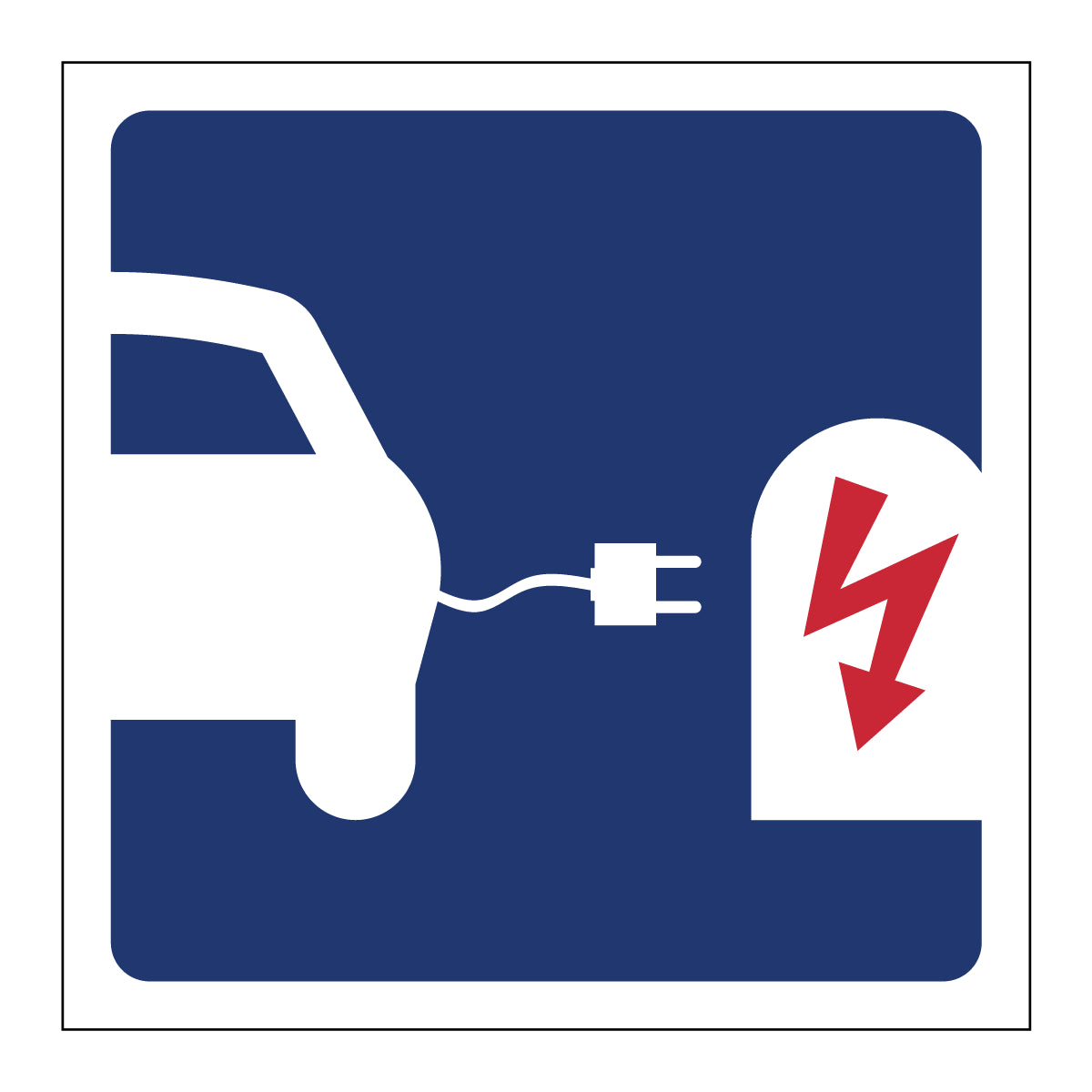 Parkeringsskylt - Laddstation