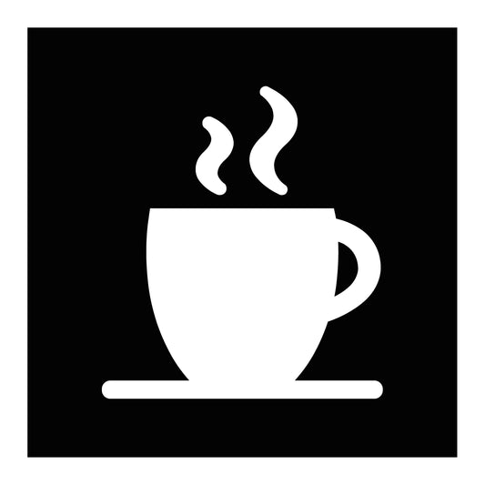 Symbolskylt "Cafeteria"