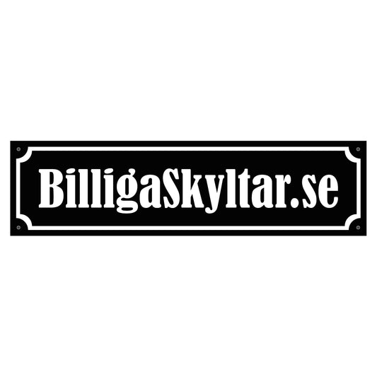Adresskylt - 300x80mm