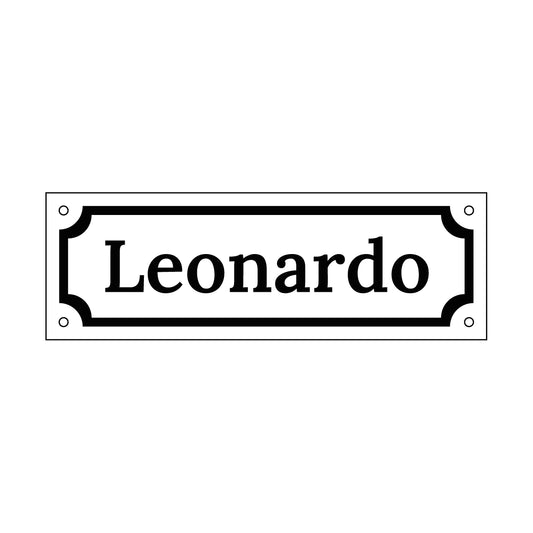 Namnskylt - 150x50mm - Designa Egen