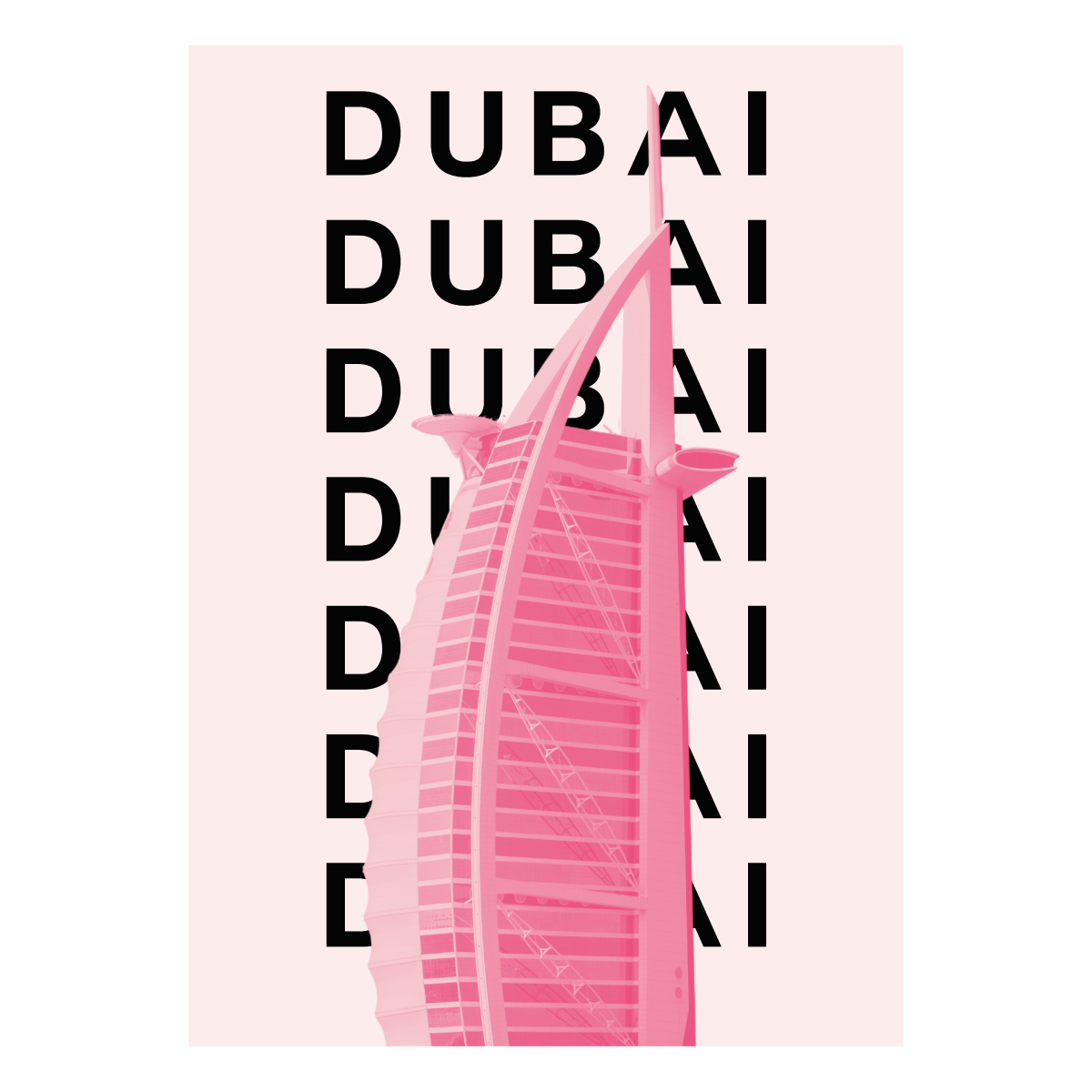 Poster "Graphic Dubai"