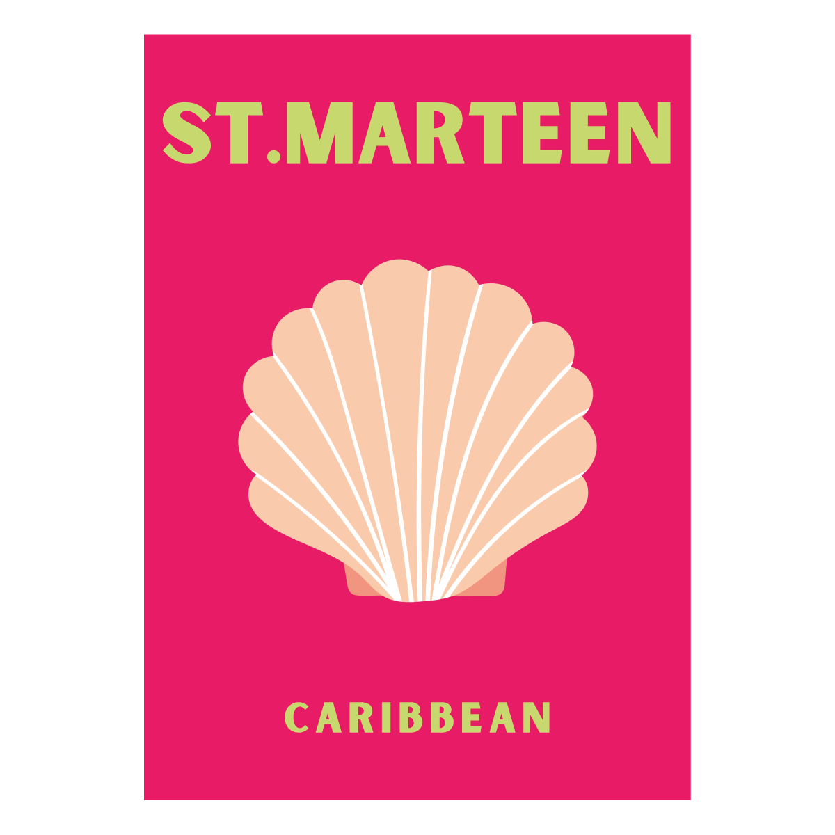 Poster "Graphic St. Marteen"