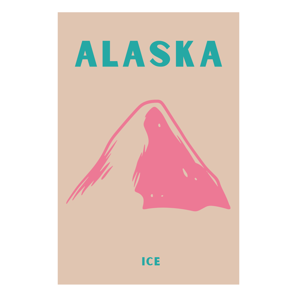 Poster "Graphic Alaska"