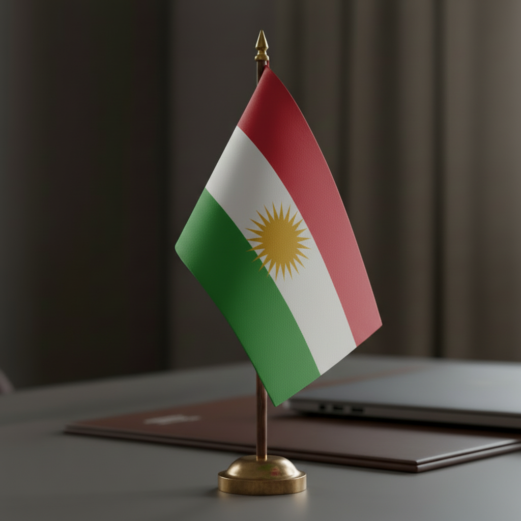 Bordsflagga - Kurdistan