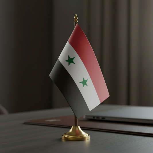 Bordsflagga - Syrien