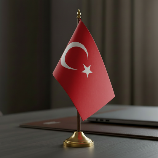 Bordsflagga - Turkiet