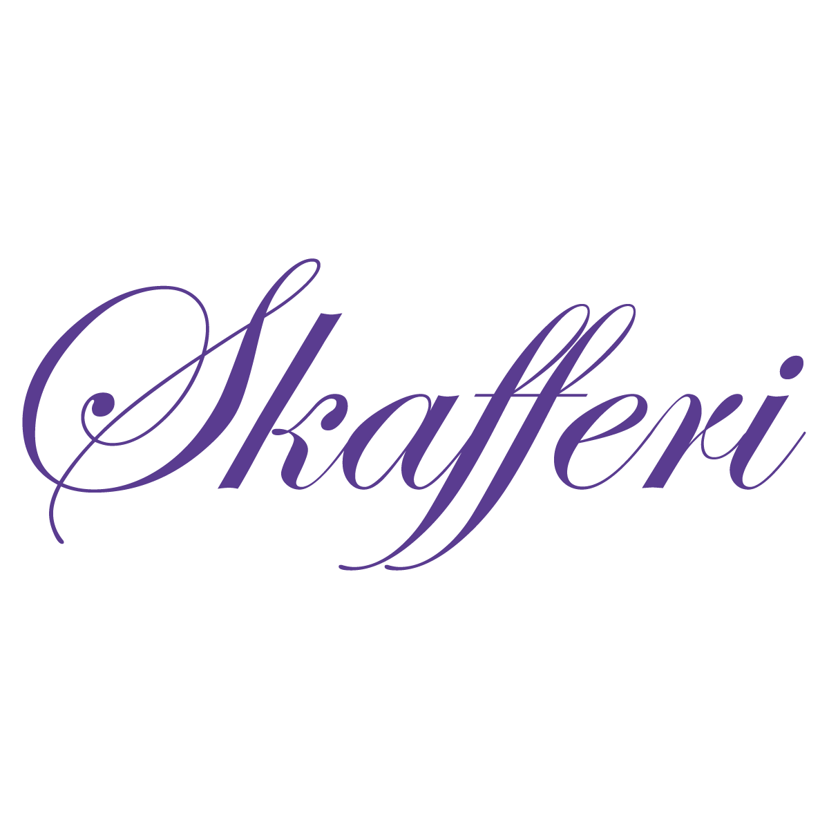 Skafferi - Vinyltext - Lila