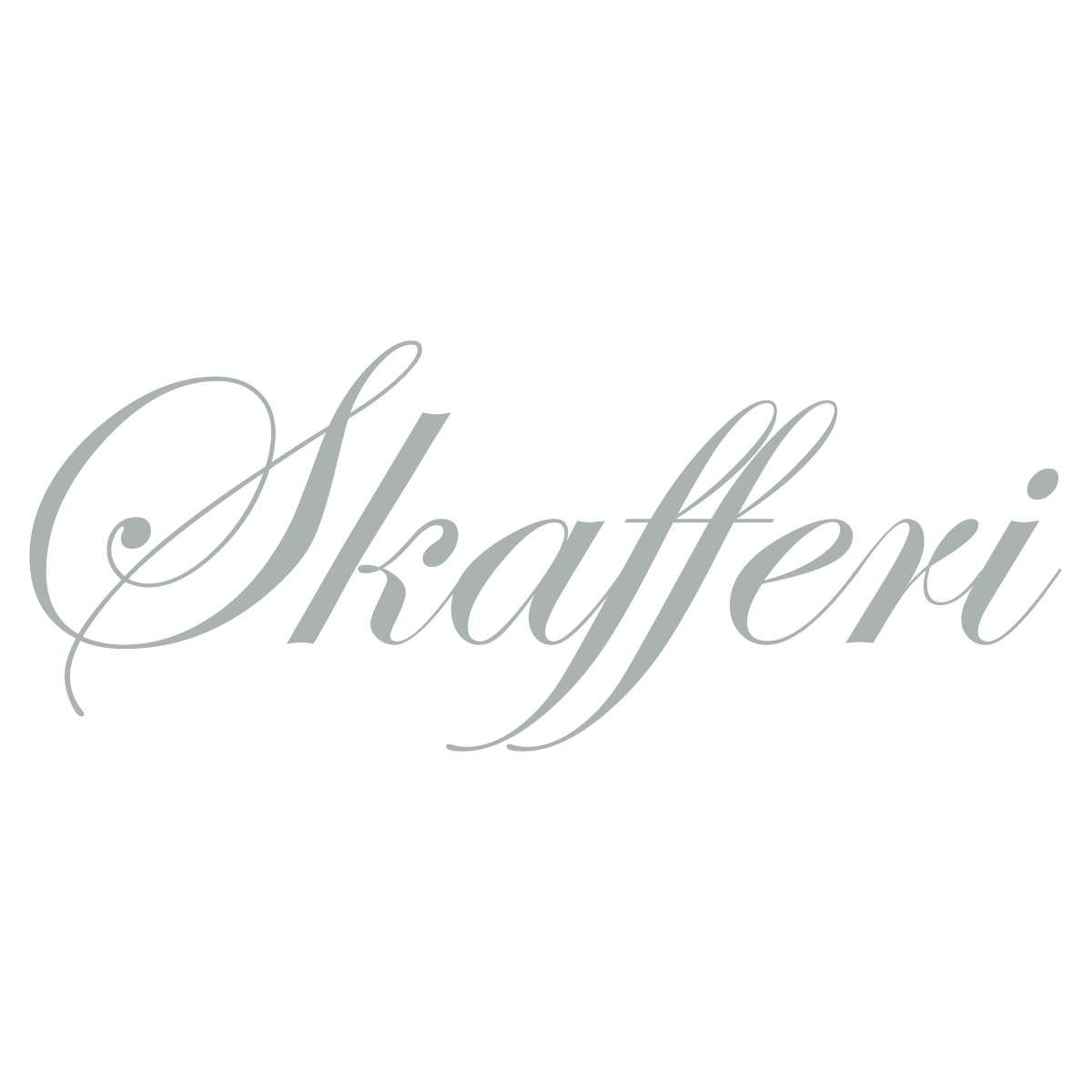 Skafferi - Vinyltext - Silver