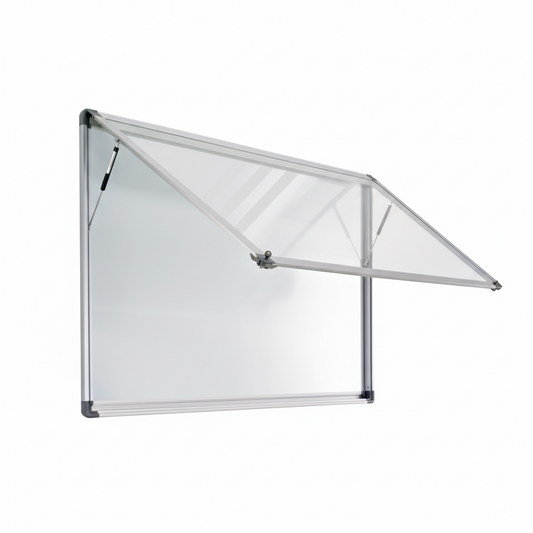 Visningsskåp - Låsbart skyltskåp i aluminium | BilligaSkyltar.se