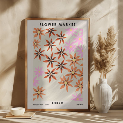 Poster "Flower Market Tokyo"