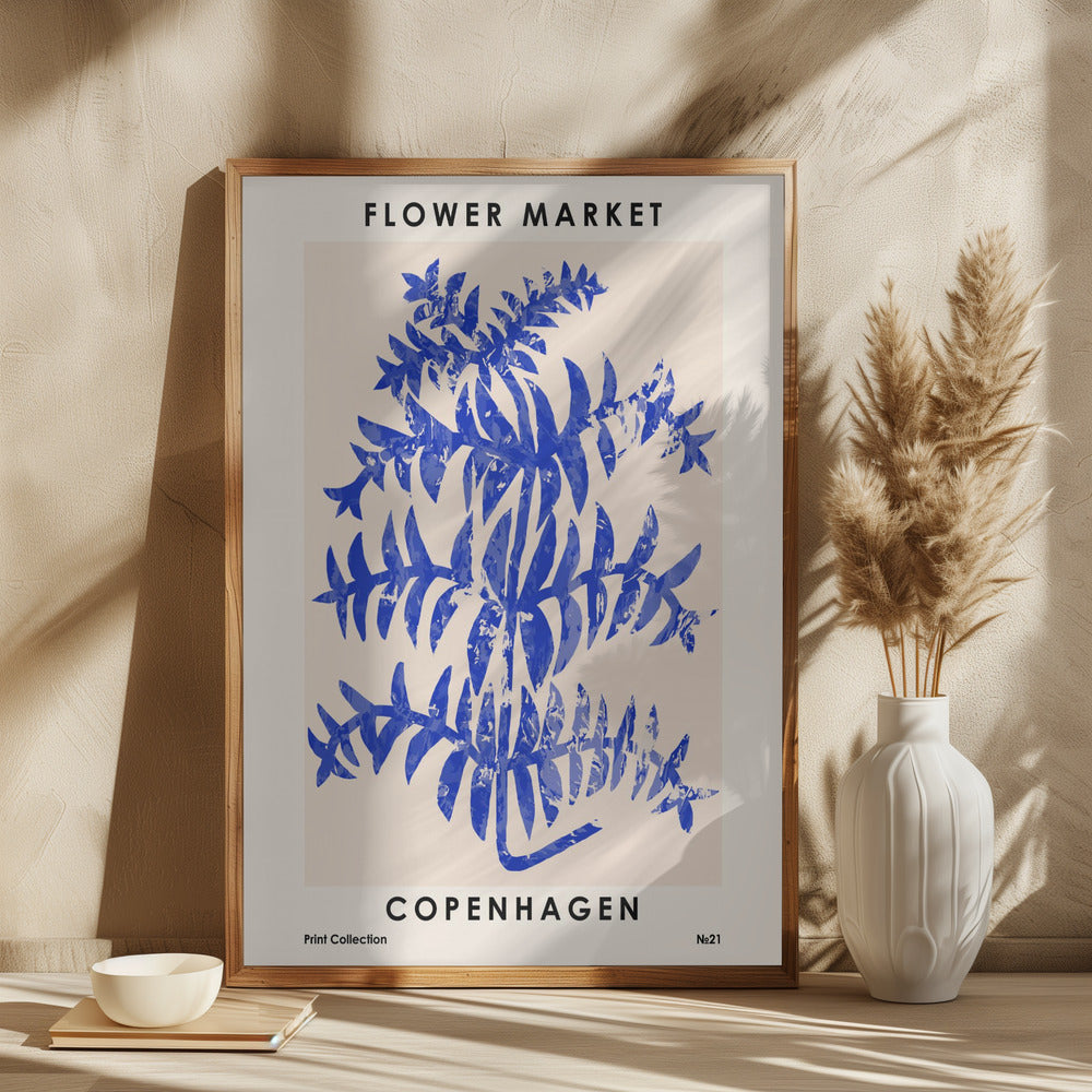 Poster "Flower Market Copenhagen"