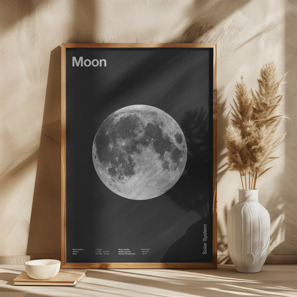 Poster "Solar System Moon"