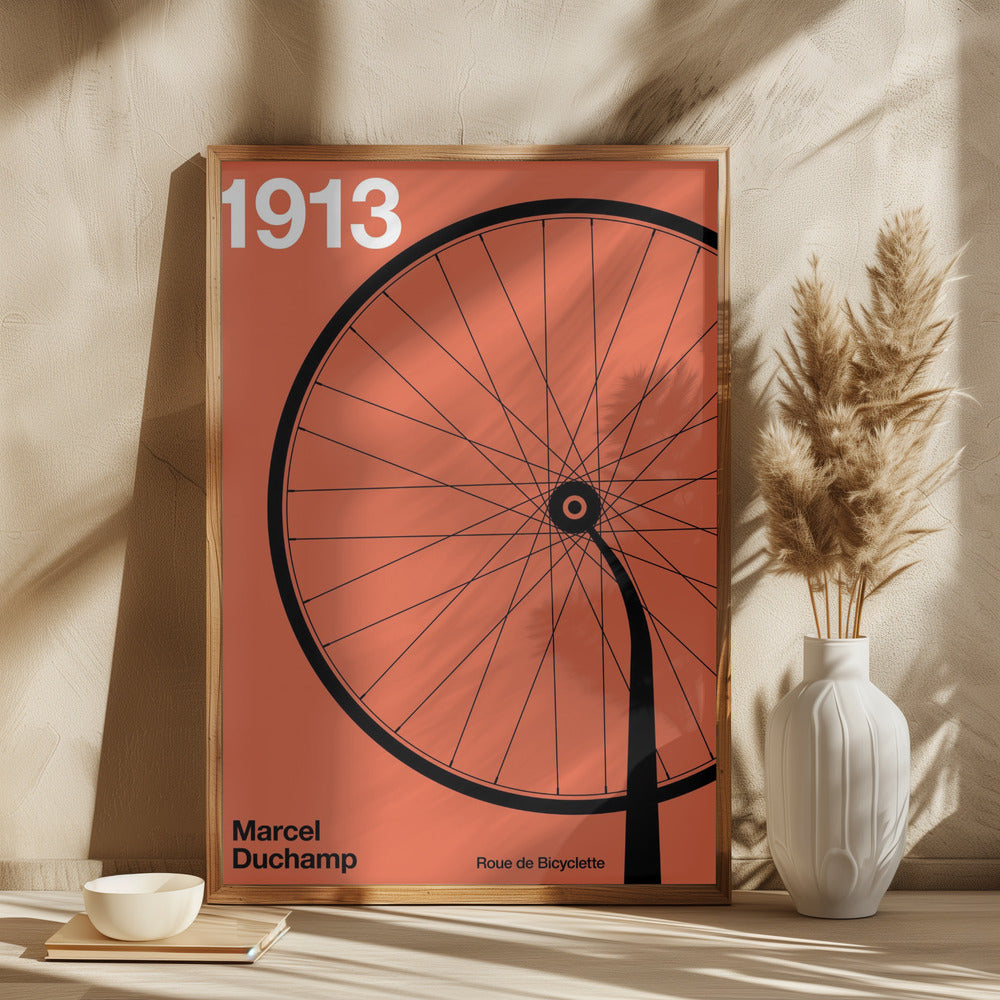 Poster "1913 Roue De Bicyclette"