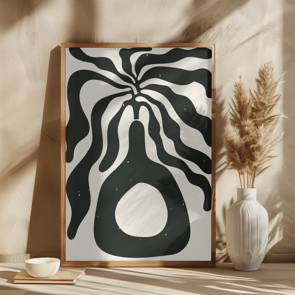 Poster "Henri Matisse Black Algae Collection #1"