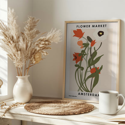 Poster "Flower Market Amsterdam"