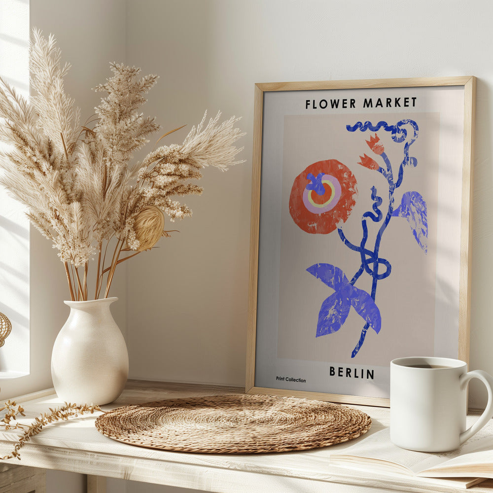 Poster "Flower Market Berlin"