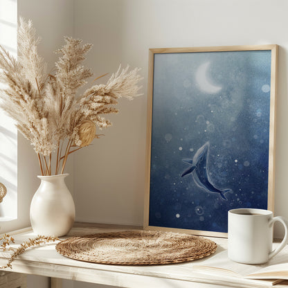 Poster "Galaxy Whale"