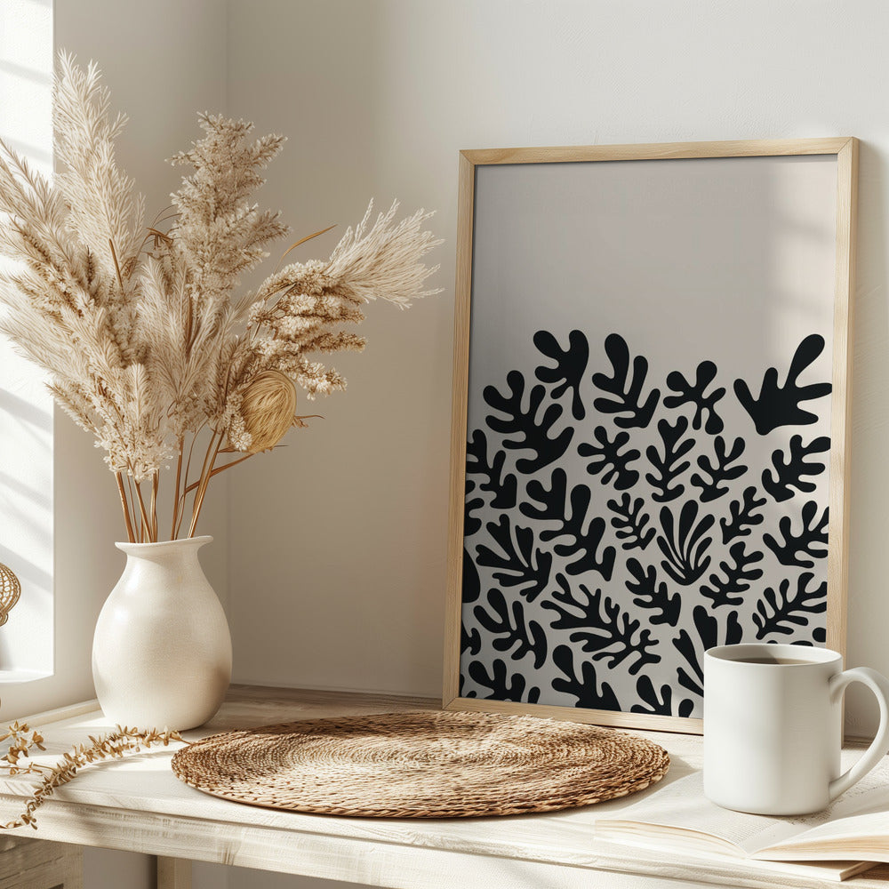 Poster "Henri Matisse Black Algae Collection #2"