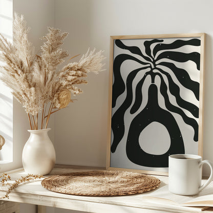 Poster "Henri Matisse Black Algae Collection #1"