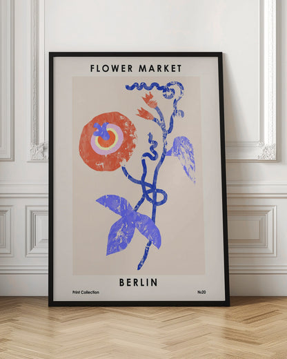 Poster "Flower Market Berlin"