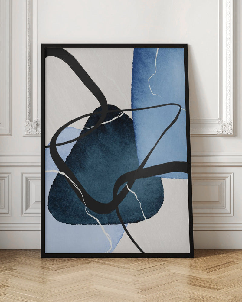 Poster "Shapley Blue I"