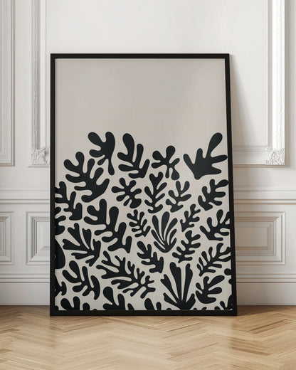 Poster "Henri Matisse Black Algae Collection #2"